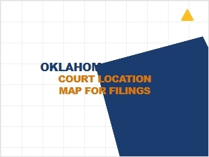Oklahoma Probate Court Location Map for Filings