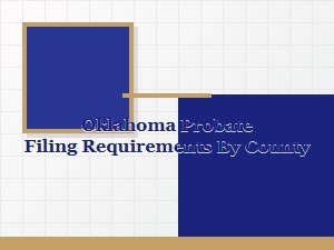 Oklahoma Probate Court Locations by County